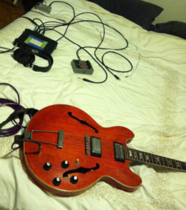 chitarra rossa